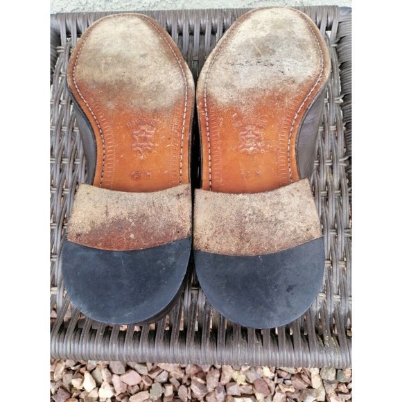 Paolo de Marco Loafers 13 M Brown Leather Slip On‎ Shoes Spain main image 4